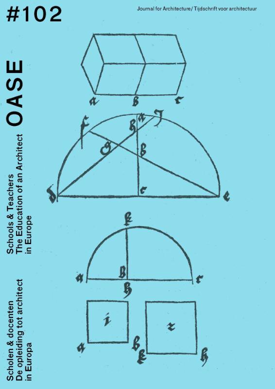 Omslag van OASE 102 Scholen & docenten / Schools & Teachers