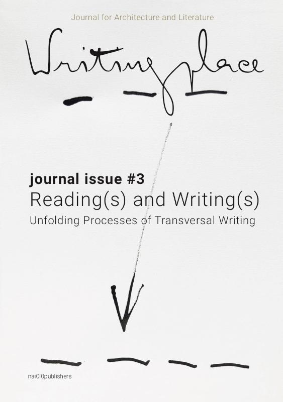 Omslag van Writingplace journal for Architecture and Literature 3