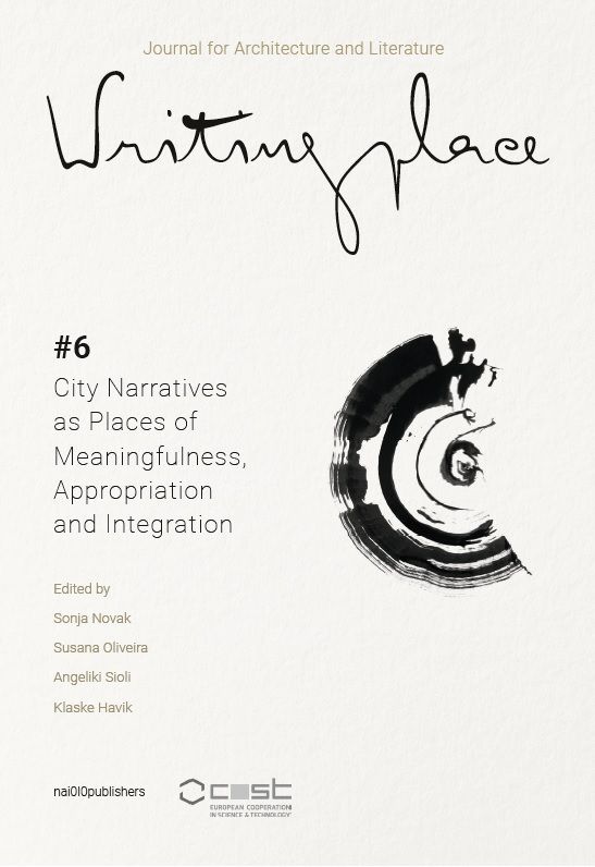 Omslag van Writingplace journal for Architecture and Literature 6