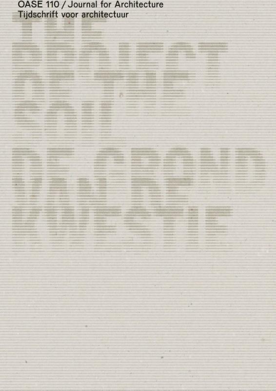 Omslag van OASE Journal for Architecture #110