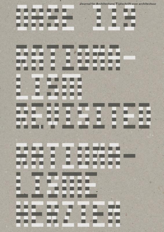 Omslag van OASE Journal for Architecture