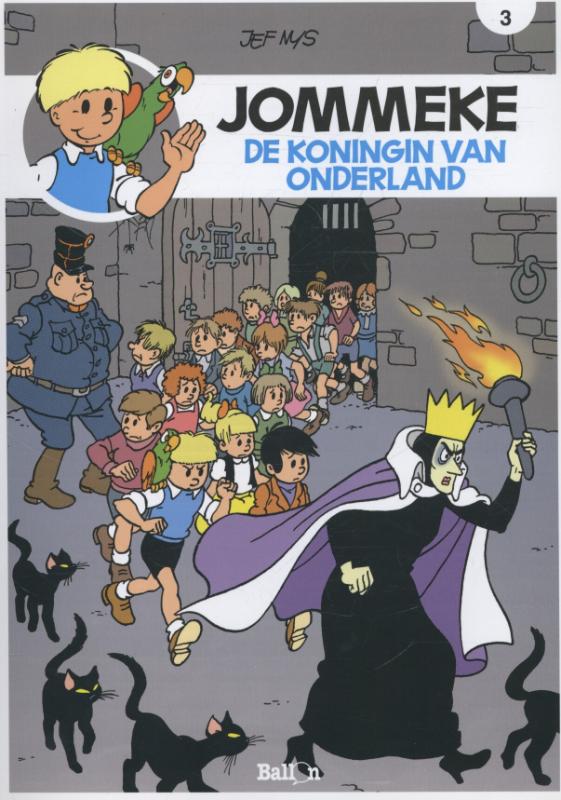 Omslag van De koningin van Onderland