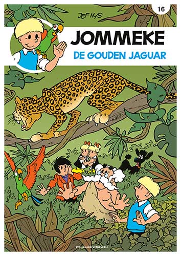 Omslag van 16 De gouden jaguar