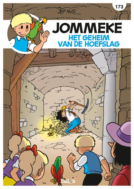Omslag van 173 Het geheim van de hoefslag