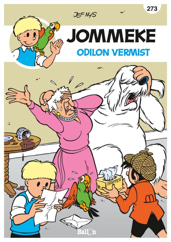 Omslag van Odilon vermist