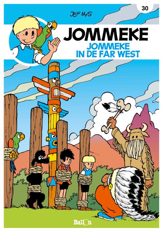 Omslag van Jommeke in de Far-West