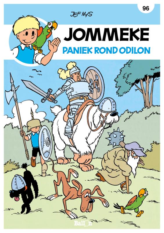 Omslag van Paniek rond Odilon