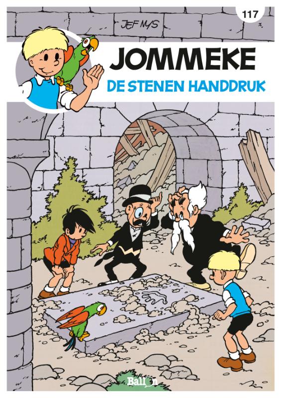 Omslag van De stenen handdruk
