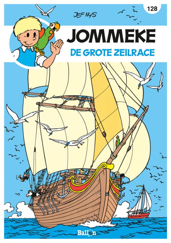 Omslag van De grote zeilrace