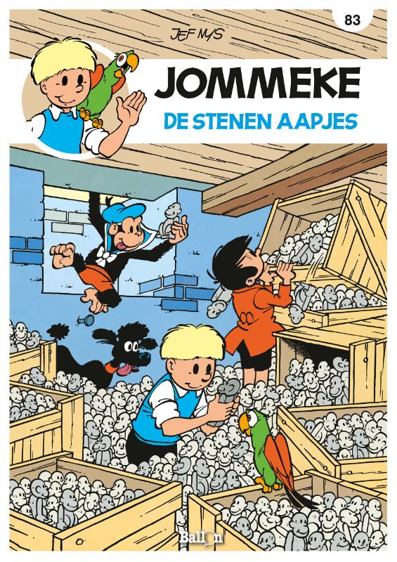 Omslag van De stenen aapjes