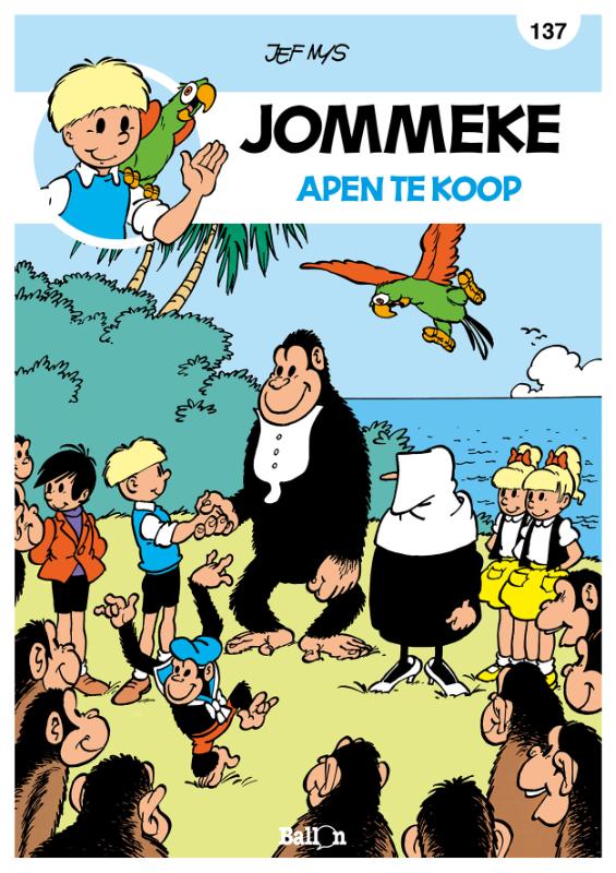 Omslag van Apen te koop