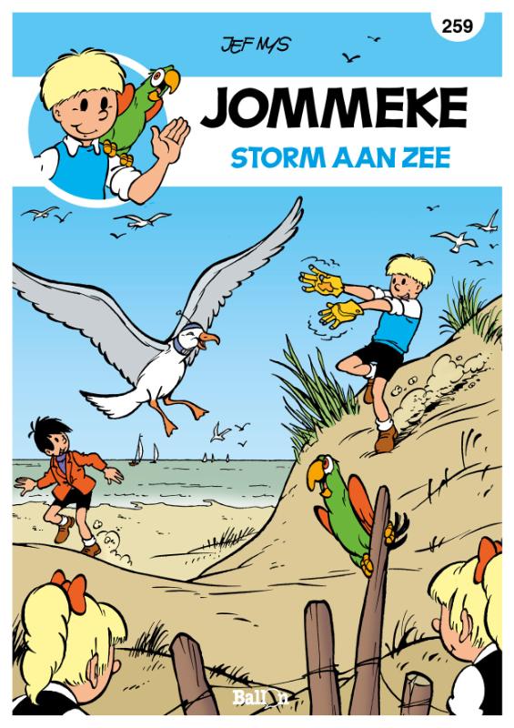 Omslag van Storm aan zee