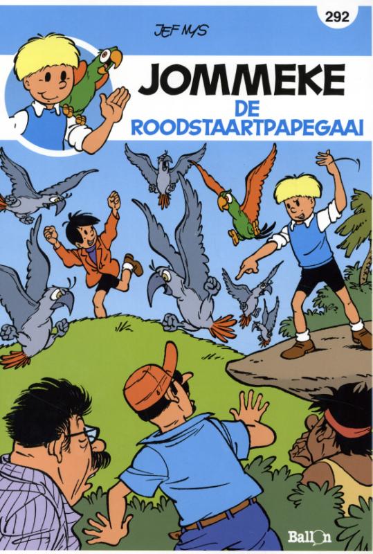 Omslag van De roodstaartpapegaai