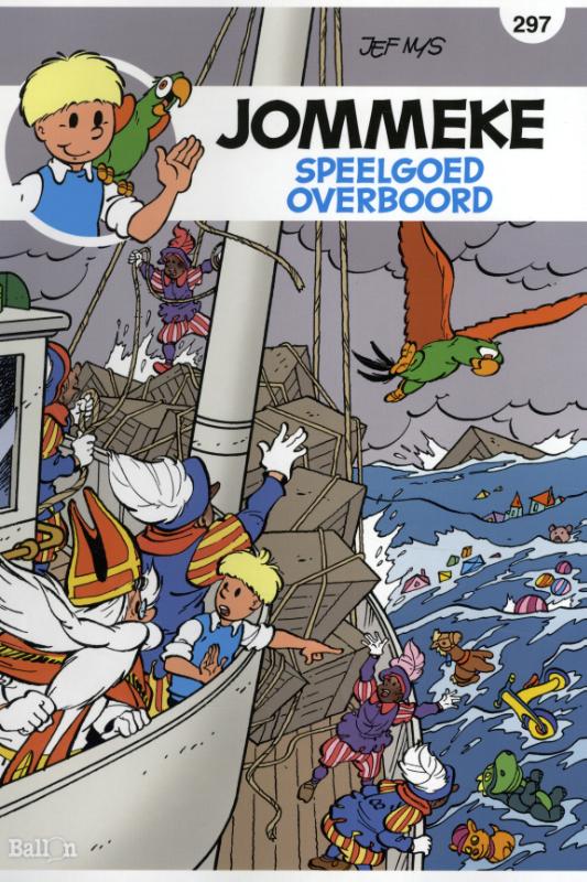 Omslag van Speelgoed overboord