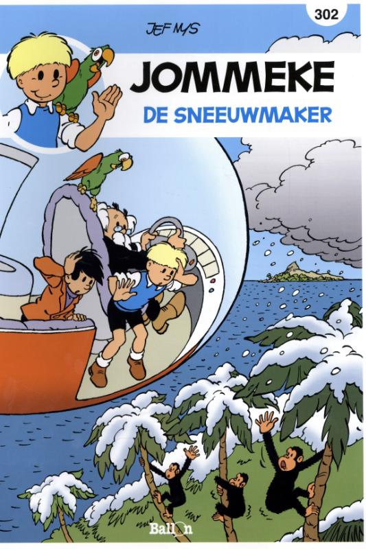 Omslag van De sneeuwmaker