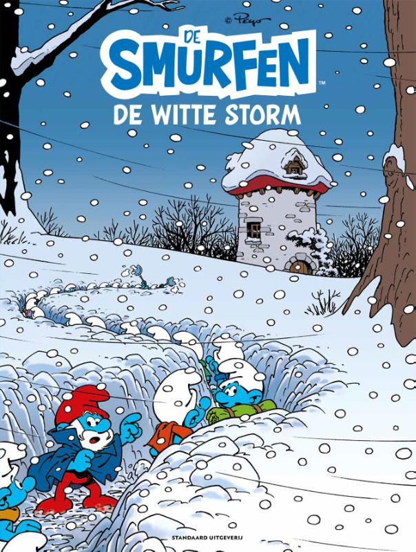 Omslag van De smurfen en de witte storm