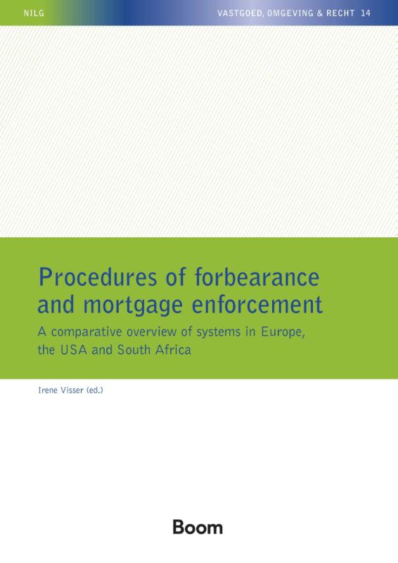 Omslag van Procedures of forbearance and mortgage enforcement