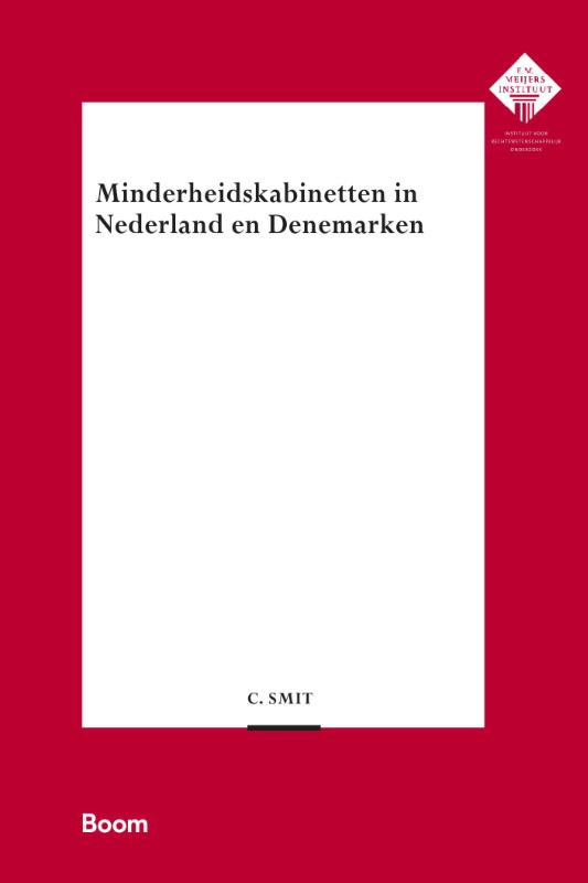Omslag van Minderheidskabinetten in Nederland en Denemarken