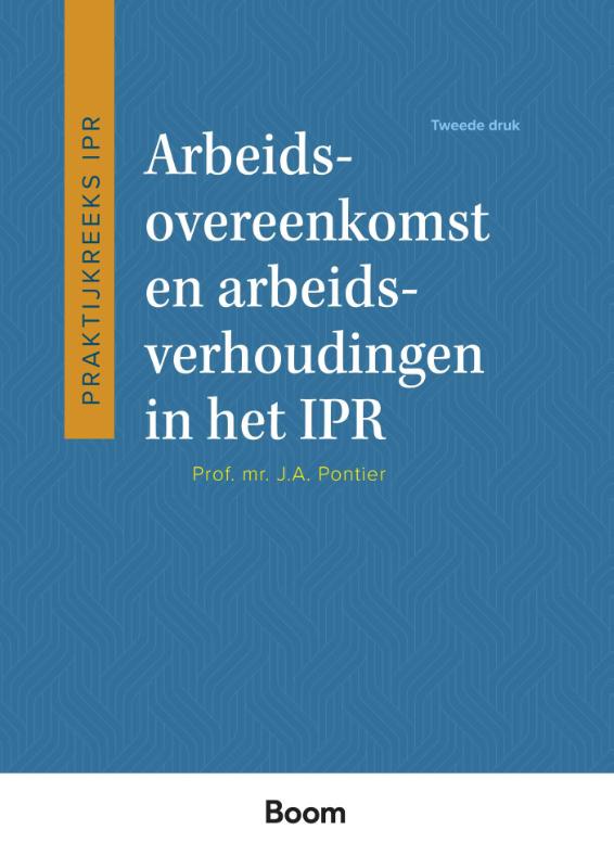 Omslag van Arbeidsovereenkomst en arbeidsverhoudingen in het IPR