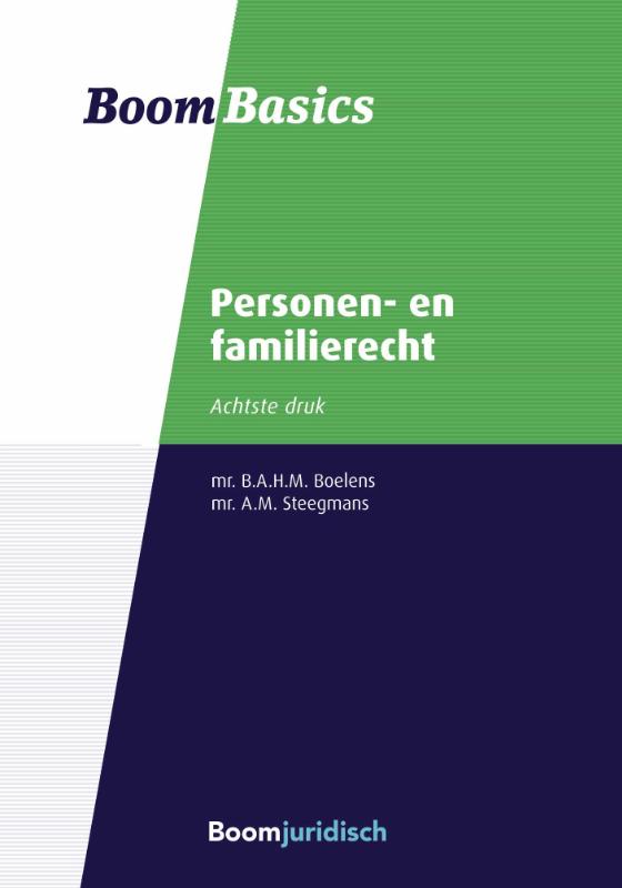 Omslag van Personen- en Familierecht