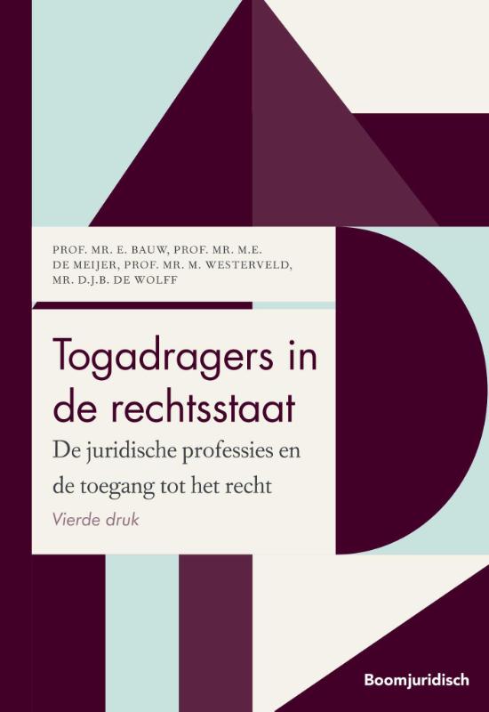 Omslag van Togadragers in de rechtsstaat
