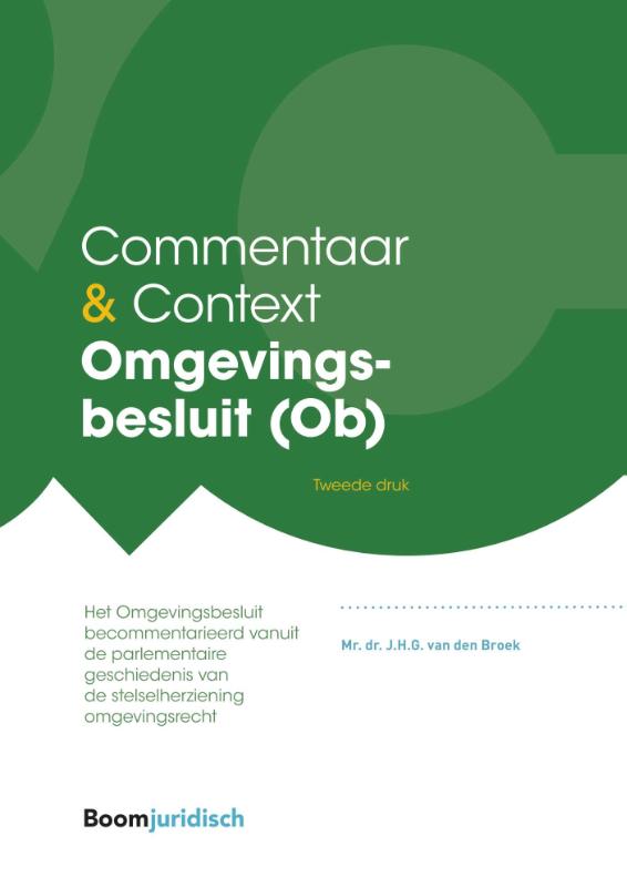 Omslag van Omgevingsbesluit (Ob)
