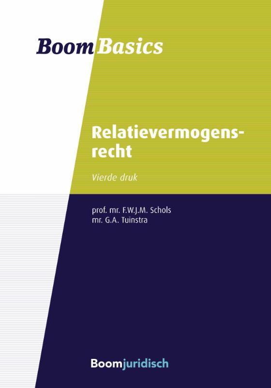 Omslag van Relatievermogensrecht