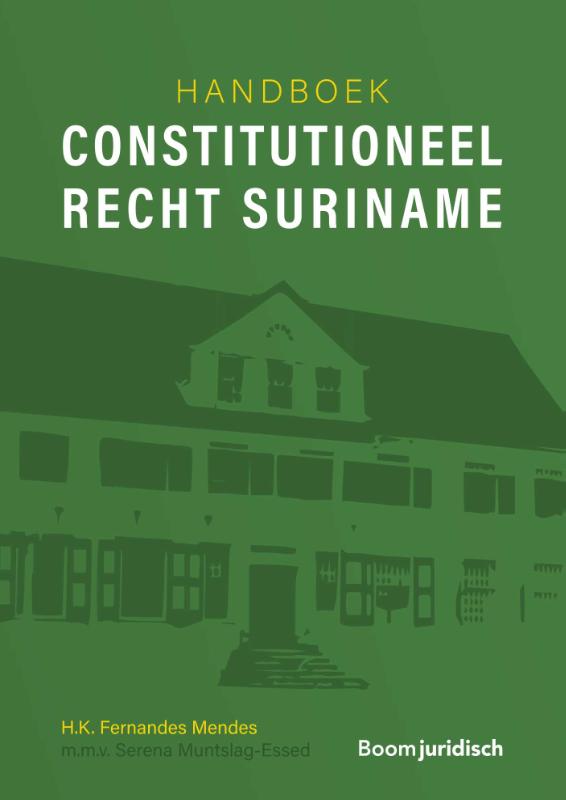 Omslag van Handboek constitutioneel recht Suriname