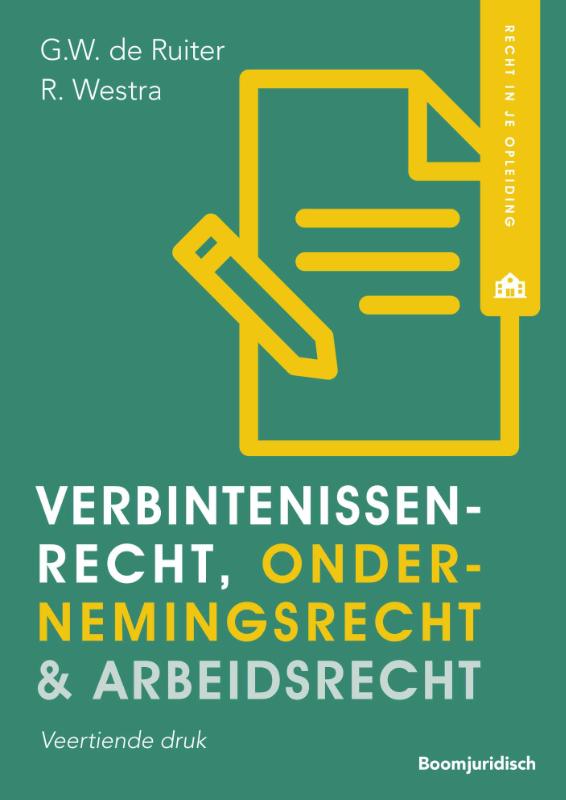Omslag van Verbintenissenrecht, ondernemingsrecht & arbeidsrecht