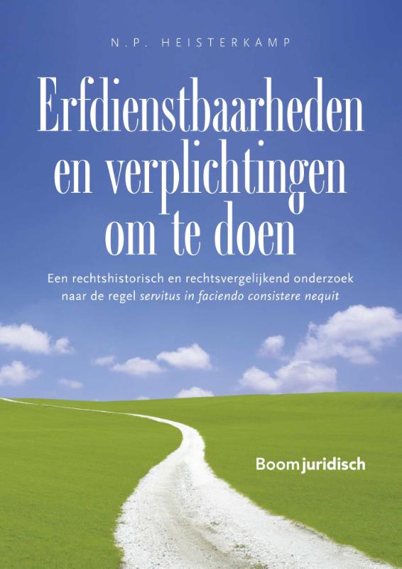 Omslag van Erfdienstbaarheden en verplichtingen om te doen