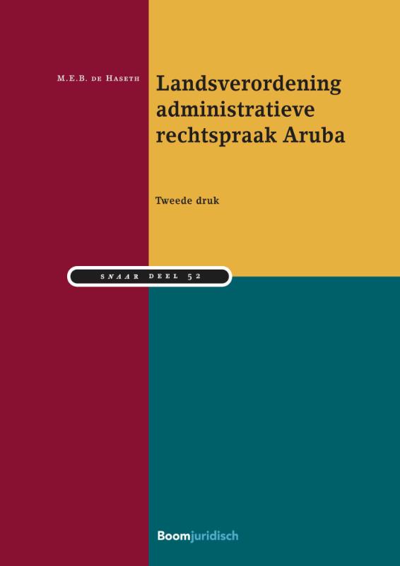 Omslag van Landsverordening administratieve rechtspraak Aruba