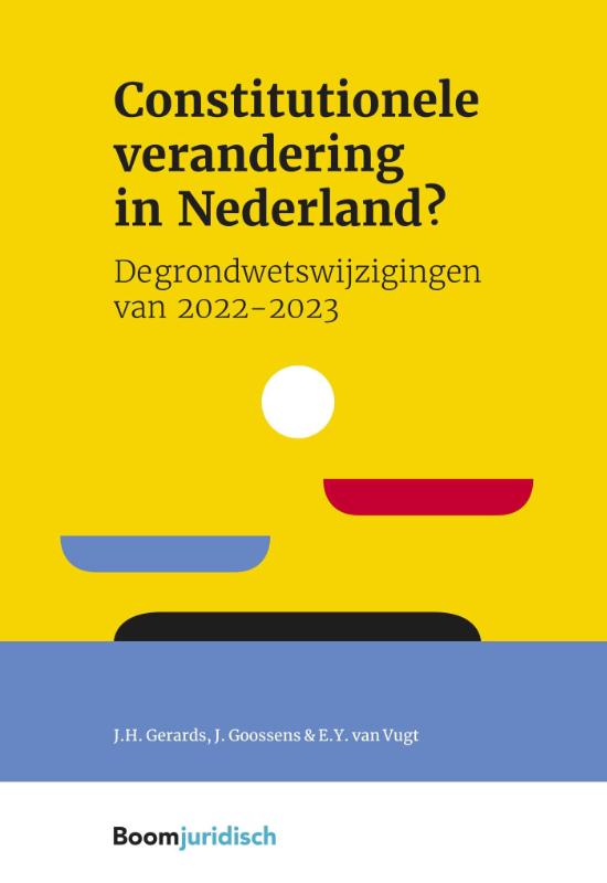 Omslag van Constitutionele verandering in Nederland?