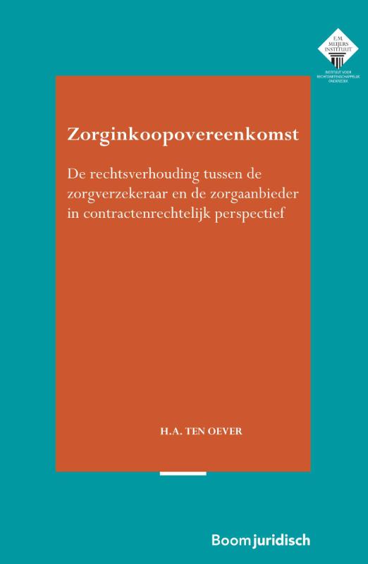 Omslag van Zorginkoopovereenkomst
