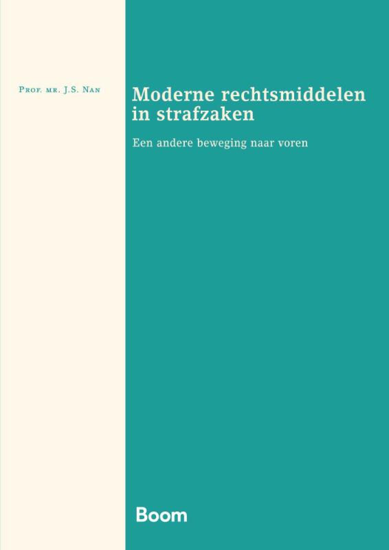 Omslag van Moderne rechtsmiddelen in strafzaken