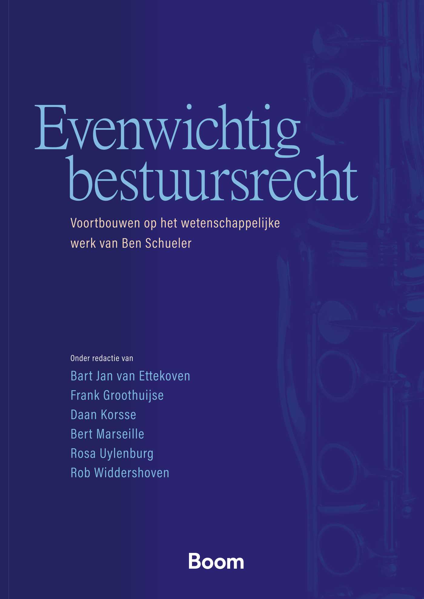 Omslag van Evenwichtig bestuursrecht