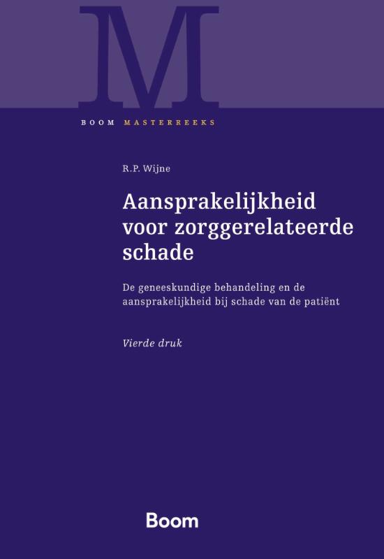 Omslag van Aansprakelijkheid voor zorggerelateerde schade