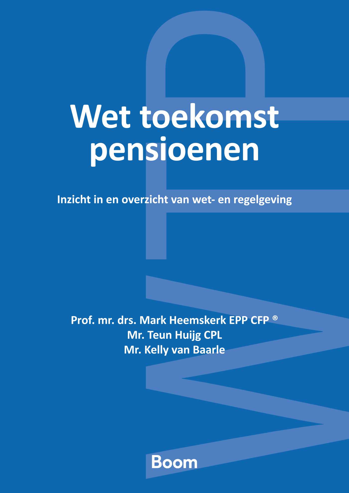 Omslag van Wet toekomst pensioenen