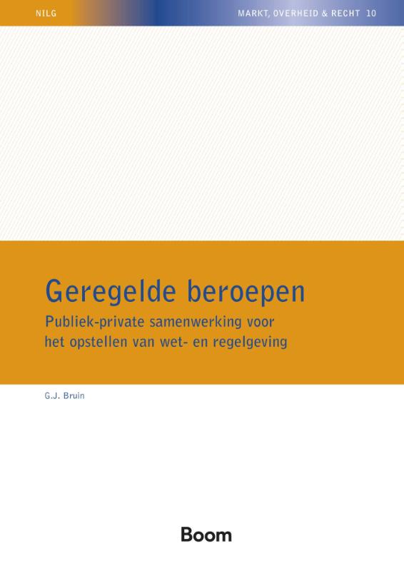 Omslag van Geregelde beroepen