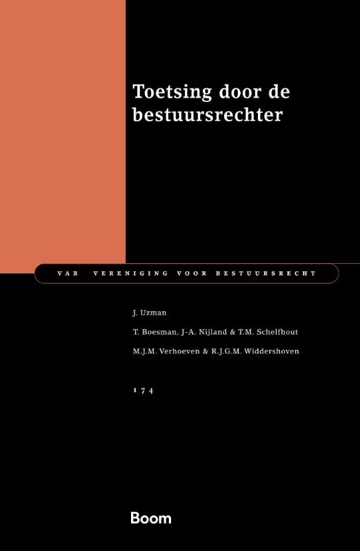 Omslag van Toetsing door de bestuursrechter
