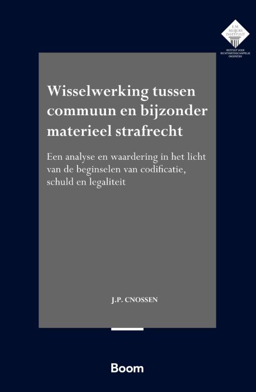 Omslag van Wisselwerking tussen commuun en bijzonder materieel strafrecht