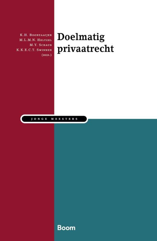 Omslag van Doelmatig privaatrecht