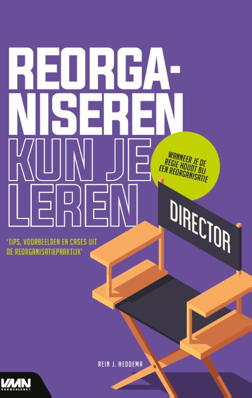 Omslag van Reorganiseren kun je leren