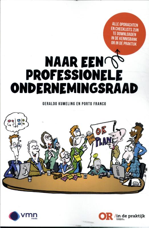 Omslag van Naar een professionele ondernemingsraad