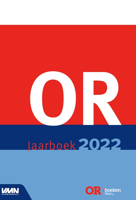 Omslag van OR jaarboek 2022