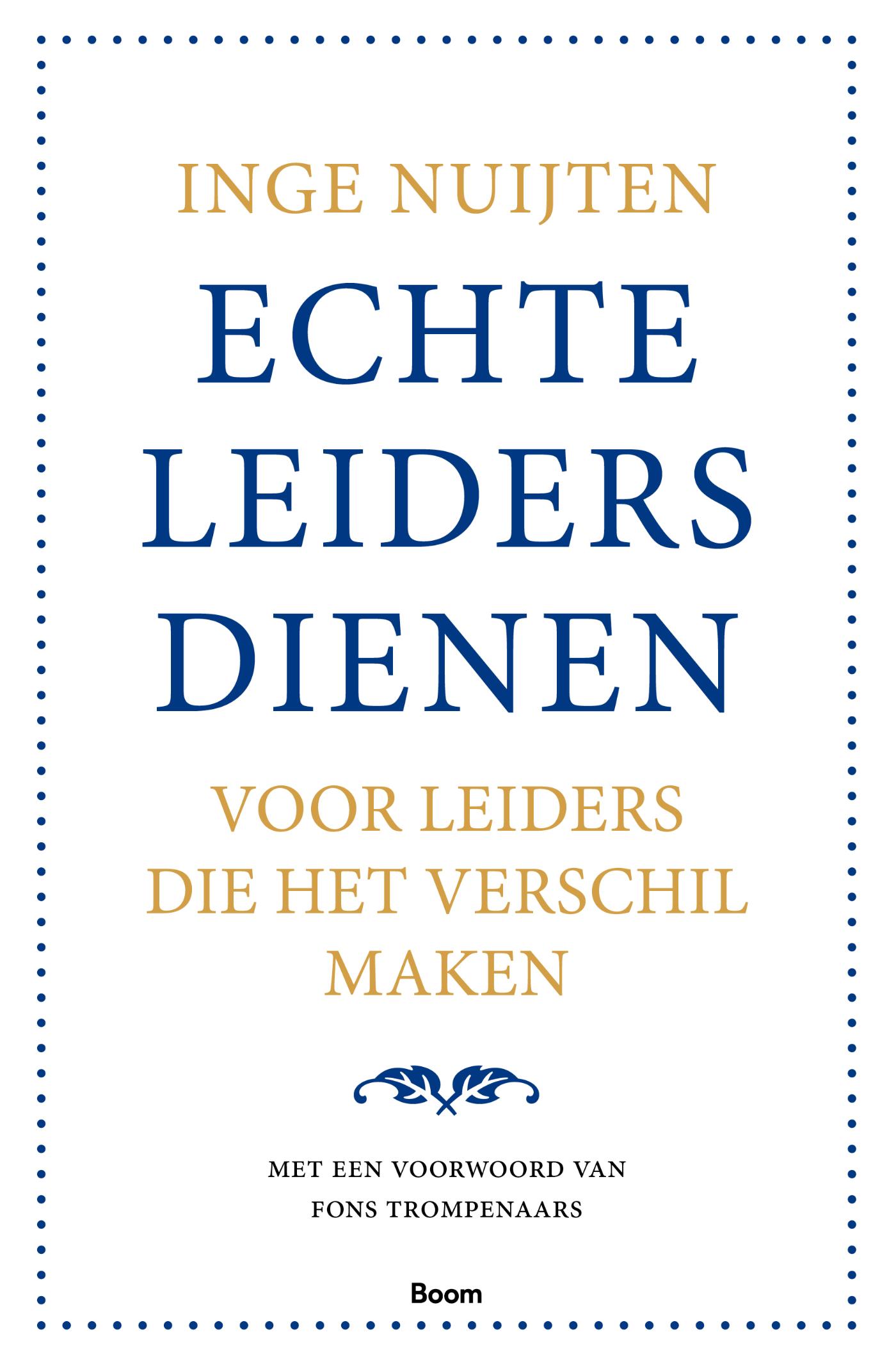 Omslag van Echte leiders dienen