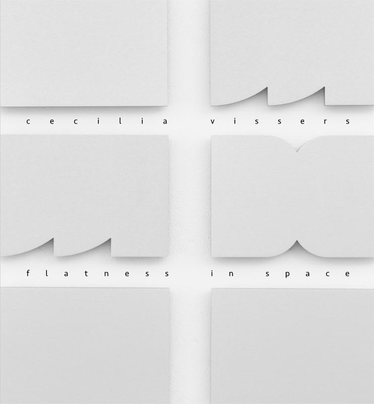 Omslag van Cecilia Vissers. Flatness in Space