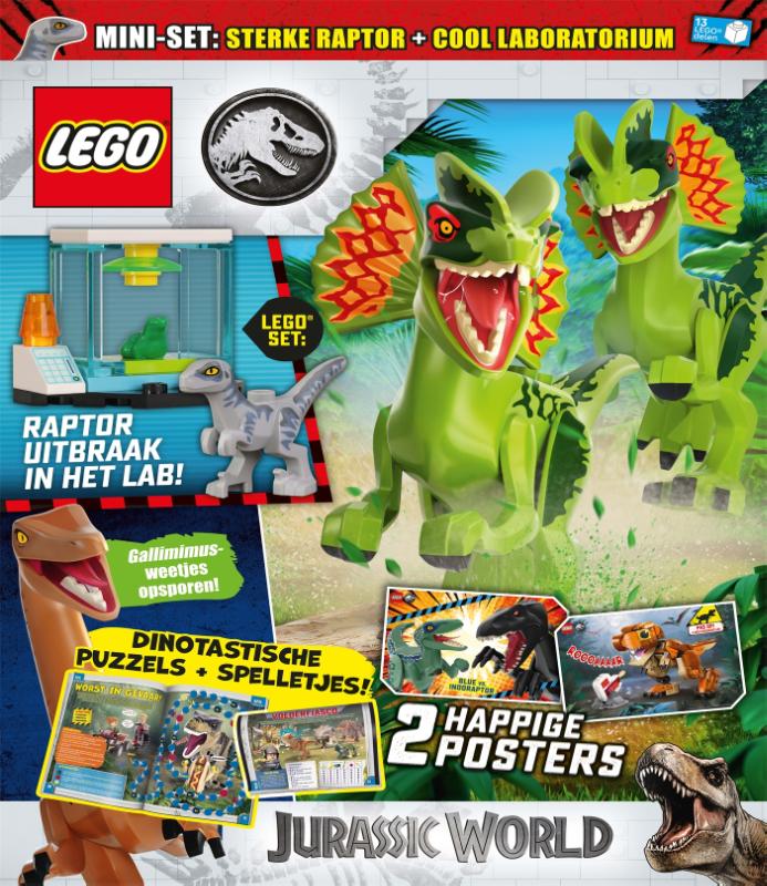 Omslag van LEGO Jurassic World Magazine