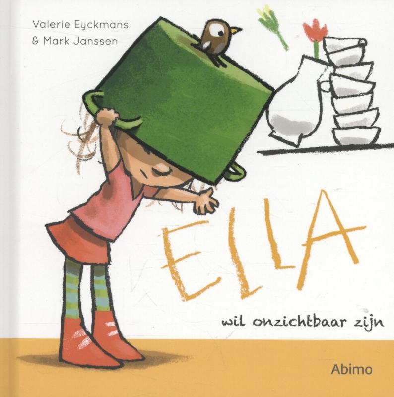 Omslag van Ella wil onzichtbaar zijn