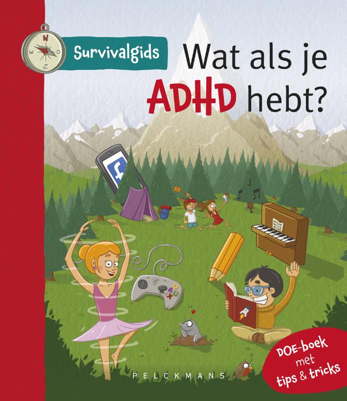 Omslag van Survivalgids - Wat als je AD(H)D hebt?