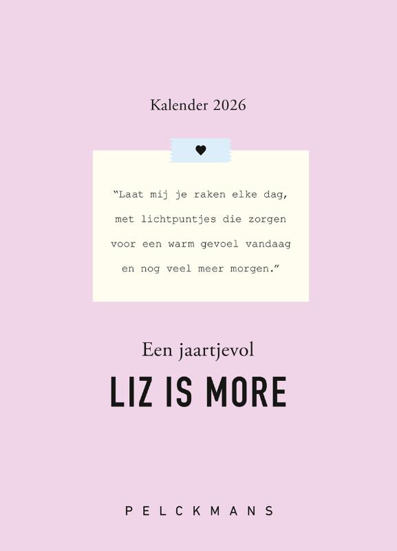 Omslag van Een jaartjevol Liz is more 2026